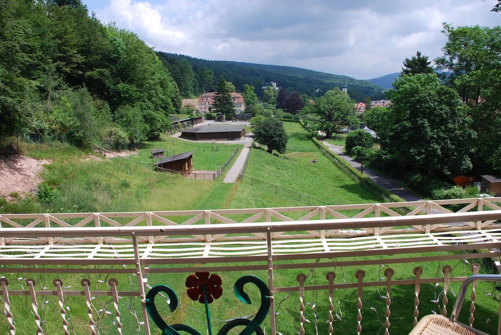 Rhoen Hotel Waldcafe St. Georg Staatsbad Brückenau Exterior foto