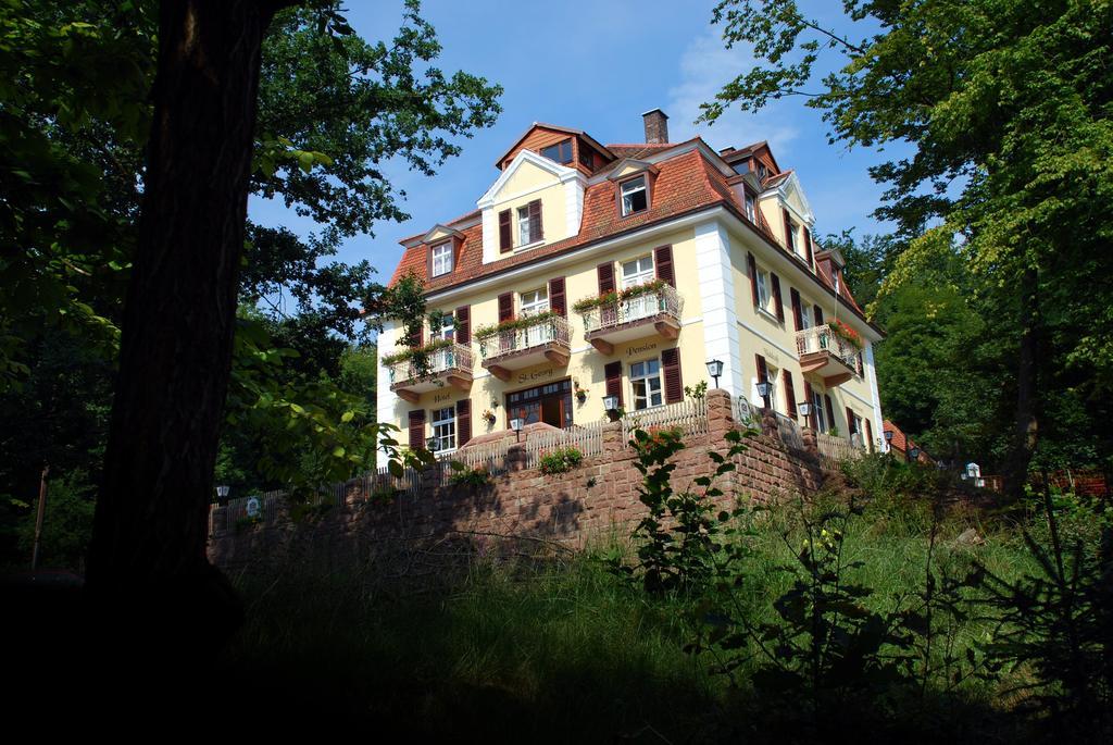 Rhoen Hotel Waldcafe St. Georg Staatsbad Brückenau Exterior foto